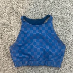 Peloton “ show up” high neck sports bra - SMALL
